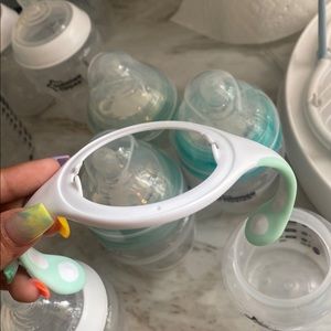 10 baby bottles